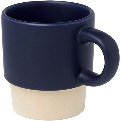 Olympia kubek do espresso z glinianym dnem, z możliwością układania w stosy, 130 ml