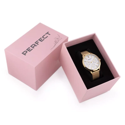 ZEGAREK DAMSKI PERFECT F372-04 (zp521b) + BOX