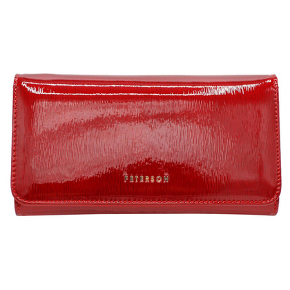 Portfel damski skórzany PELLUCCI PTN 421077-SH-1 fioletowy