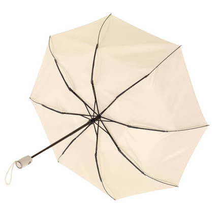 Składany parasol ORIANA, jasnobeżowy