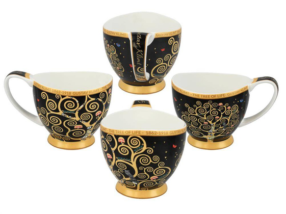 Filiżanka Big Vanessa - G. Klimt, Drzewo życia (CARMANI)