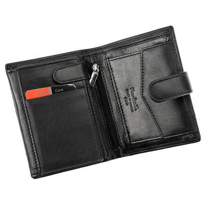 Portfel skórzany męski Pierre Cardin YS607 326A czarny