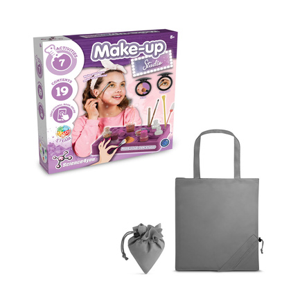 Makeup Studio Kit II. Gra edukacyjna dostarczany ze składaną torbą prezentową
