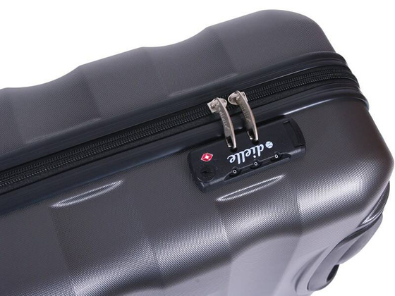 Mała kabinowa walizka DIELLE 150 Szara