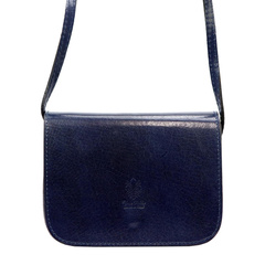 Torebka damska skórzana KEMER 43 Granatowy