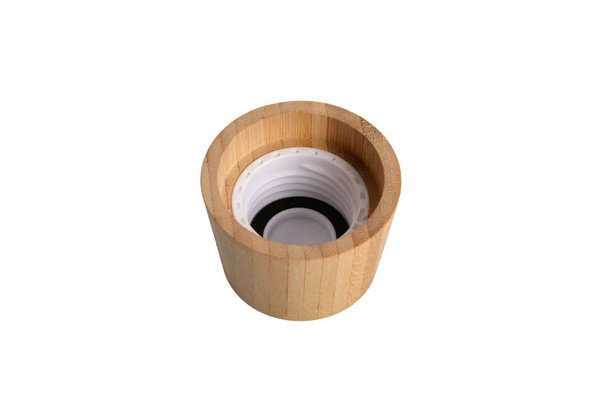 Butelka 750 ml szklana z bambusowym korkiem Vanilla Seazon