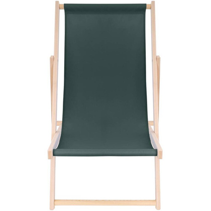 LEŻAK DREWNIANY CLASSIC ZIELONY