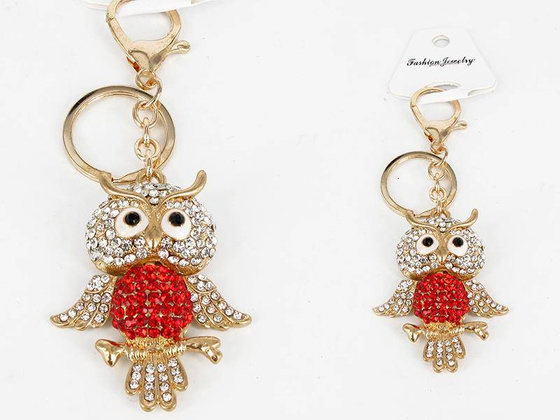 Przywieszka do torebki/Breloczek do kluczy - sowa