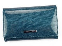 Portfel damski skórzany PELLUCCI LN-112 Niebieski