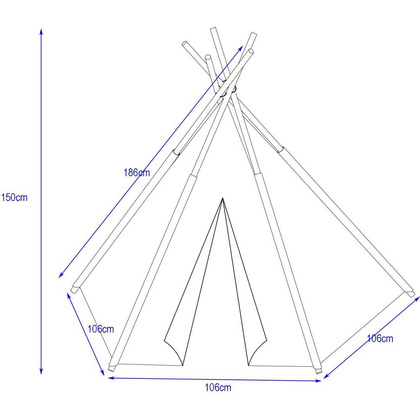 Namiot wigwam Enero toys star