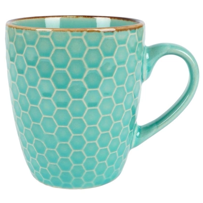 Kubek ceramiczny 250 ml do picia kawy herbaty na prezent zestaw komplet kubków 4 sztuki