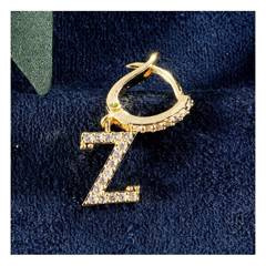 Kolczyki pozłacane literka Z KST1683Z