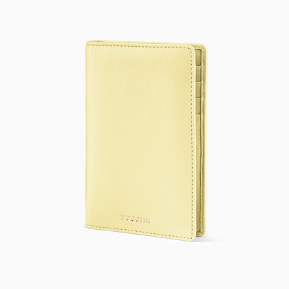 Etui na dokumenty skórzane PUCCINI ZN9214 6 Żółte
