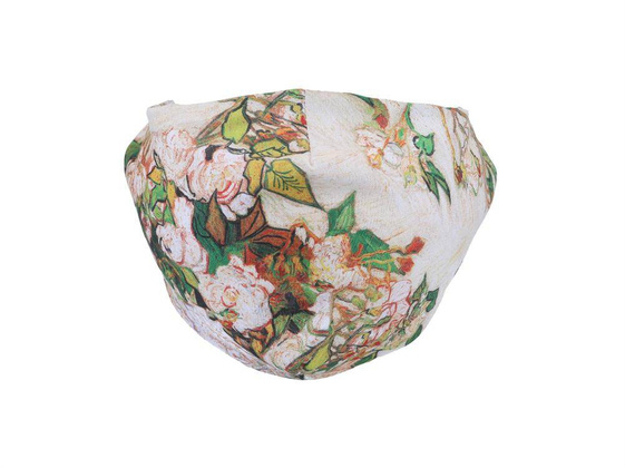 Maseczka ochronna - V. van Gogh, Róże (CARMANI)