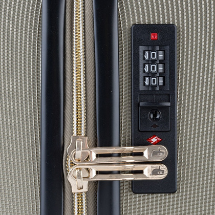 Mała kabinowa walizka PUCCINI LOS ANGELES ABS017C 6 Złota