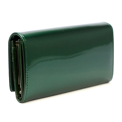 Portfel damski skórzany PIERRE CARDIN 07 SHINY 100 Czarny