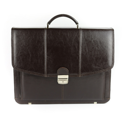 526 Teczka męska 3-komorowa-brąz KEMER