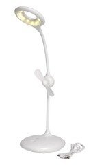 Lampa z wentylatorem FRESH LIGHT, biały