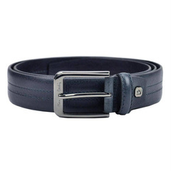 Pasek męski skórzany PIERRE CARDIN GF 8004 Niebieski