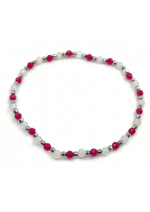 Bransoletka RUBIN 925