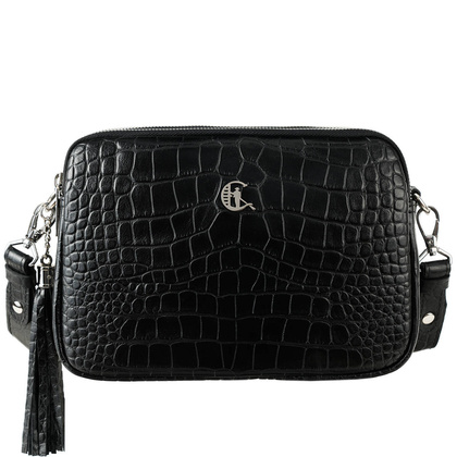 Elegancka listonoszka Canaletto – skóra z wzorem krokodyla TD830