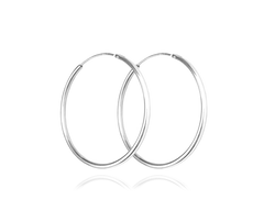 MINET Kolczyki srebrne 4 cm