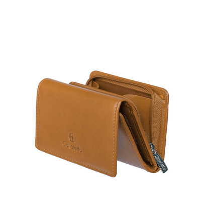 Damski portfel skórzany Canaletto z RFID – elegancja, funkcjonalność i bezpieczeństwo PD1225s108 RFID