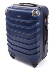 Średnia walizka PELLUCCI RGL 730 M Granatowa