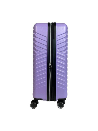 LYS Paris Hawana Średnia twarda fioletowa walizka na kółkach 66 cm