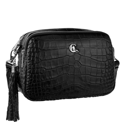 Listonoszka damska Canaletto ze skóry tłoczonej na wzór krokodyla – elegancja i praktyczność TD820