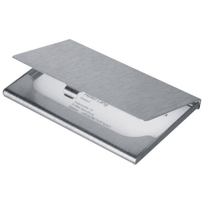 Etui na wizytówki metalowe WALES