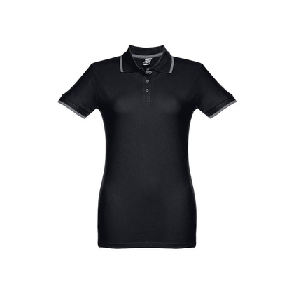 THC ROME WOMEN. Damski slim fit polo t-shirt