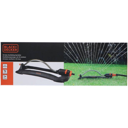 ZRASZACZ OSCYLACYJNY TURBO 19 DYSZ BLACK + DECKER