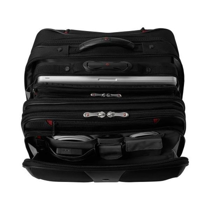 Pilotka z miejscem na laptop 15,4" WENGER Patriot, Czarna