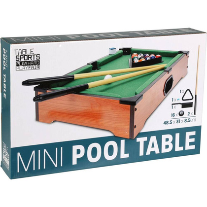 MINI STÓŁ DO BILARDA Z AKCESORIAMI