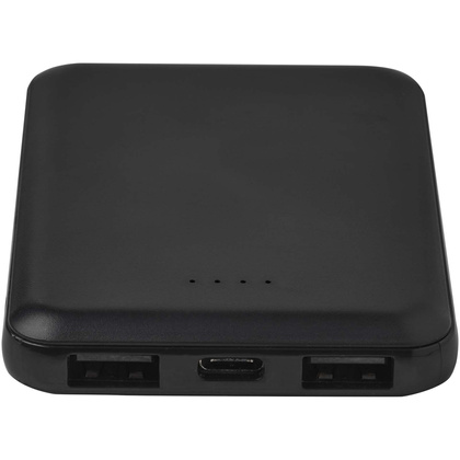 Asama powerbank o pojemności 5000 mAh Type-C z tworzyw sztucznych pochodzących z recyklingu