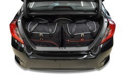HONDA CIVIC SEDAN 2017+ TORBY DO BAGAŻNIKA 4 SZT KJUST
