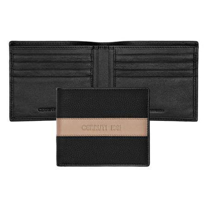 Portfel karty Delano Taupe & Black