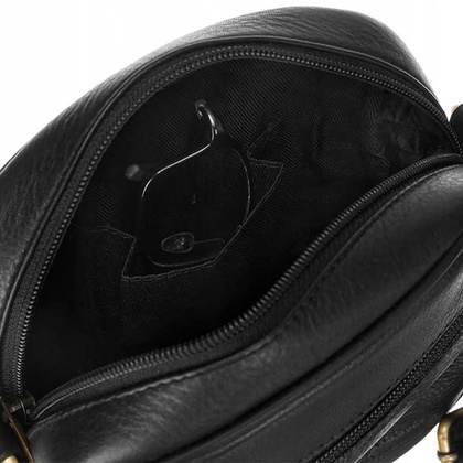 Miejska listonoszka męska na długim pasku