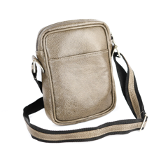 T-09 Listonoszka męska mała-skalisty brąz KEMER