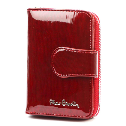 Nieduży portfel damski skórzany Pierre Cardin