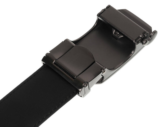 Elegancki pasek automatyczny ze skory naturalnej