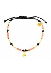 Bransoletka Turmalin NA SZNURKU 925