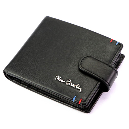 PORTFEL SKÓRZANY Pierre Cardin YS606 8825A czarny