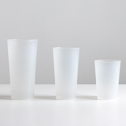 Kubek PP wielokrotnego użytku o pojemności 600ml / PPCup60