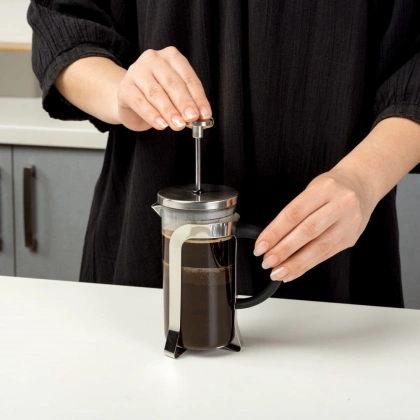 Zaparzacz imbryk dzbanek szklany z tłokiem do zaparzania kawy herbaty ziół ACER 0,35 l