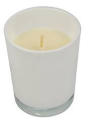 Świeca w szkle SPHERE, biały