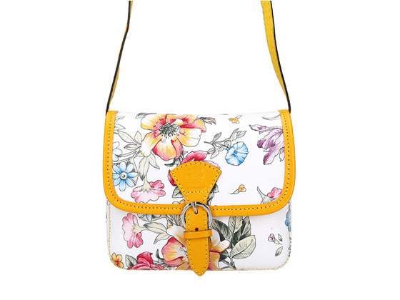 Torebka damska skórzana KEMER 112 FL Granatowy