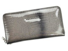 Portfel damski skórzany PELLUCCI GF119 Popiel