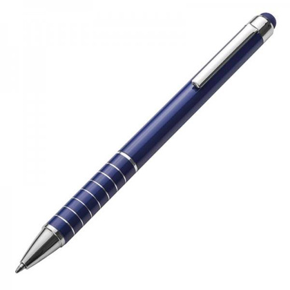 Długopis metalowy touch pen LUEBO Niebieski